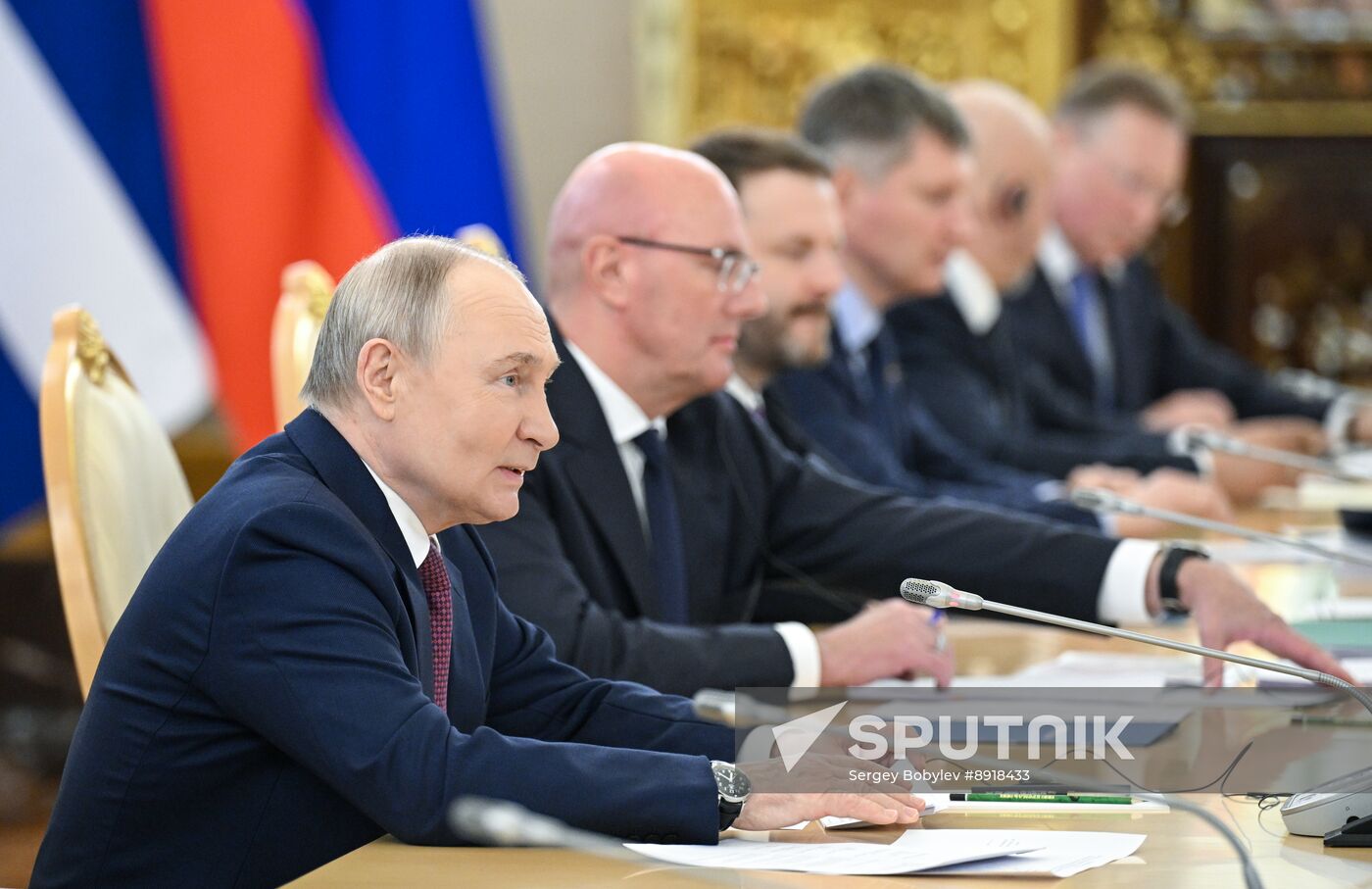 President of Russia Vladimir Putin's meeting with President of Cuba Miguel Diaz-Canel Bermudez