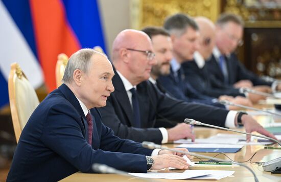 President of Russia Vladimir Putin's meeting with President of Cuba Miguel Diaz-Canel Bermudez