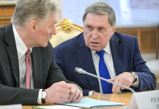 President of Russia Vladimir Putin's meeting with President of Cuba Miguel Diaz-Canel Bermudez