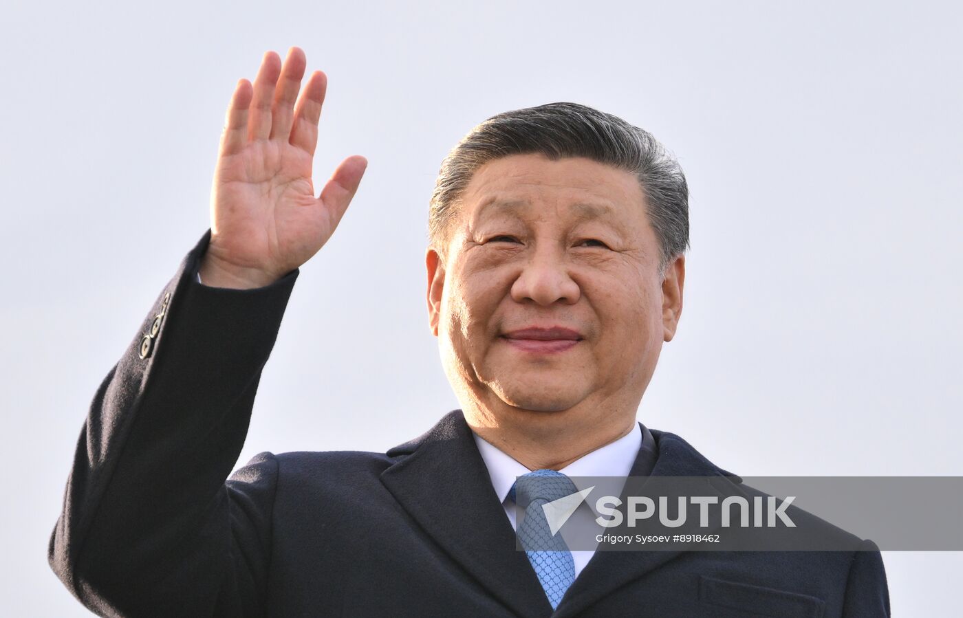 President of China Xi Jinping arrives in Moscow to attend celebrations to mark 80th anniversary of Victory
