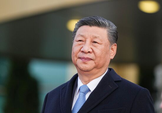 President of China Xi Jinping arrives in Moscow to attend celebrations to mark 80th anniversary of Victory