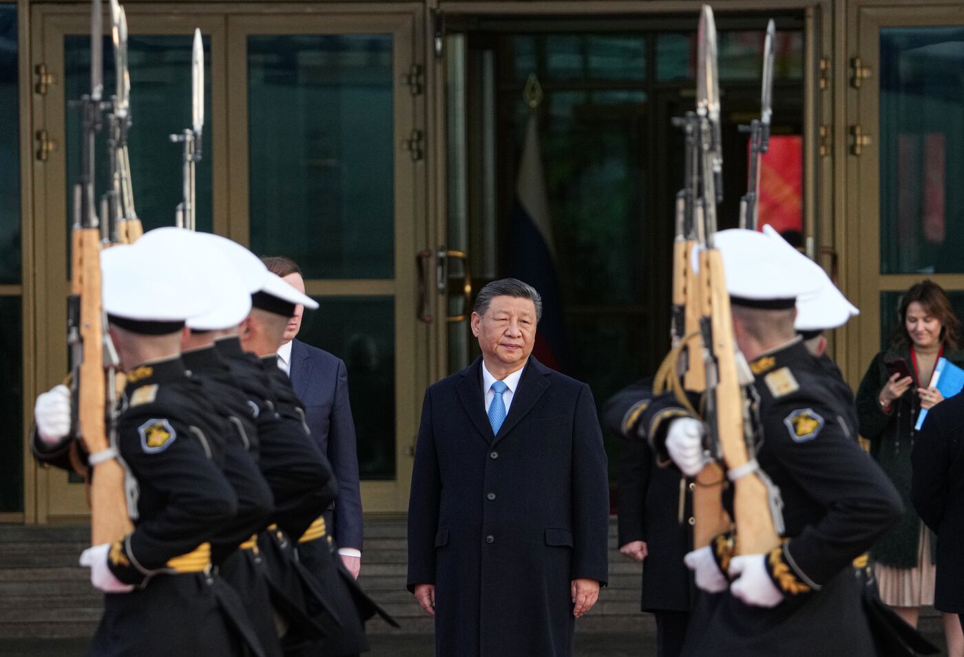 President of China Xi Jinping arrives in Moscow to attend celebrations to mark 80th anniversary of Victory