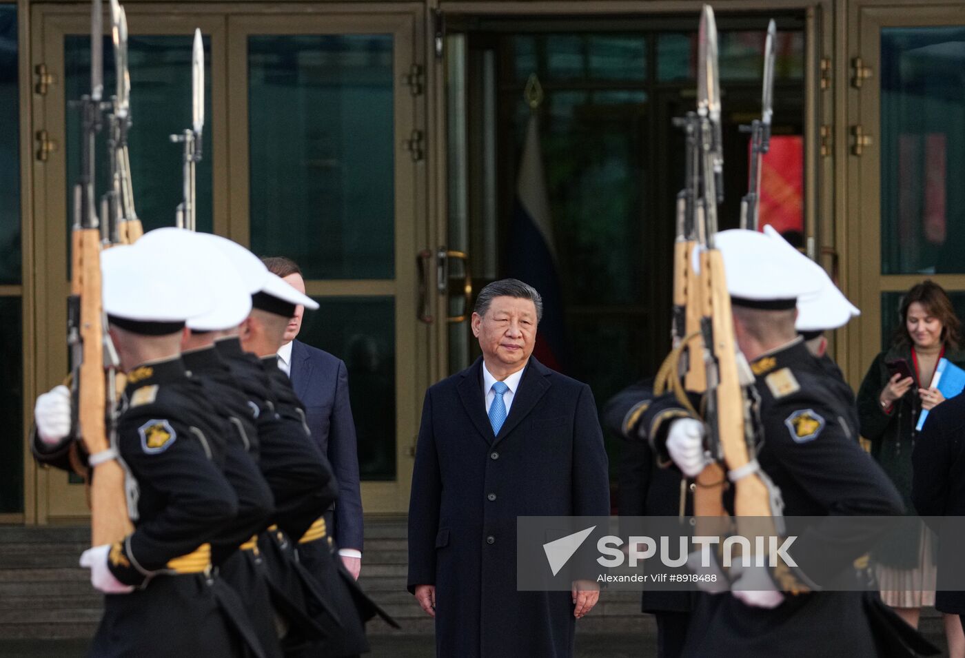 President of China Xi Jinping arrives in Moscow to attend celebrations to mark 80th anniversary of Victory