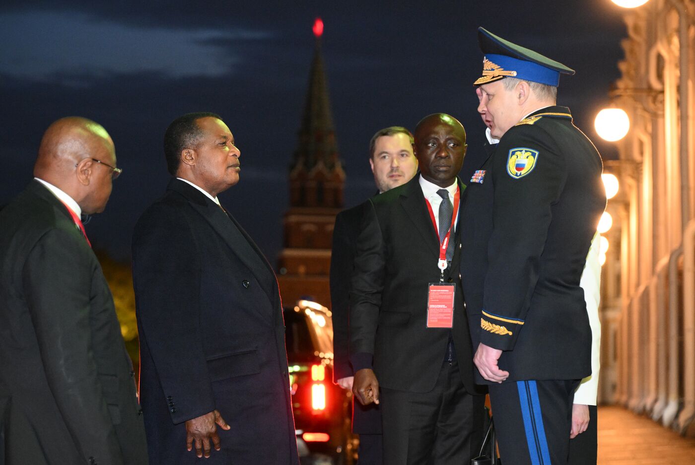 President of Russia Vladimir Putin's meeting with President of the Republic of the Congo Denis Sassou Nguesso