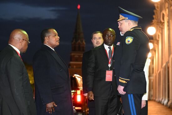 President of Russia Vladimir Putin's meeting with President of the Republic of the Congo Denis Sassou Nguesso