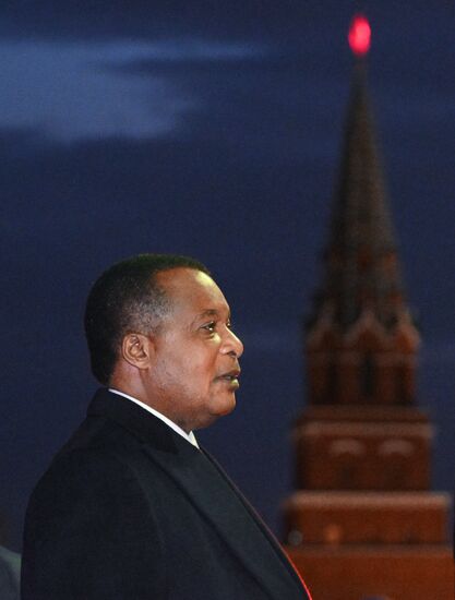 President of Russia Vladimir Putin's meeting with President of the Republic of the Congo Denis Sassou Nguesso