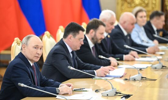 President of Russia Vladimir Putin's meeting with President of the Republic of the Congo Denis Sassou Nguesso