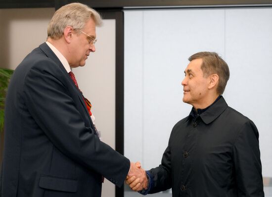 SCO Secretary General Nurlan Yermekbayev arrives in Moscow to attend celebrations to mark 80th anniversary of Victory
