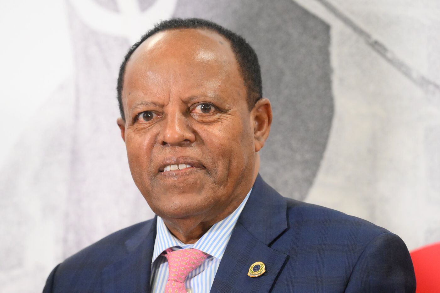 Arrival of President of Ethiopia Taye Atske Selassie for 80th anniversary of Victory