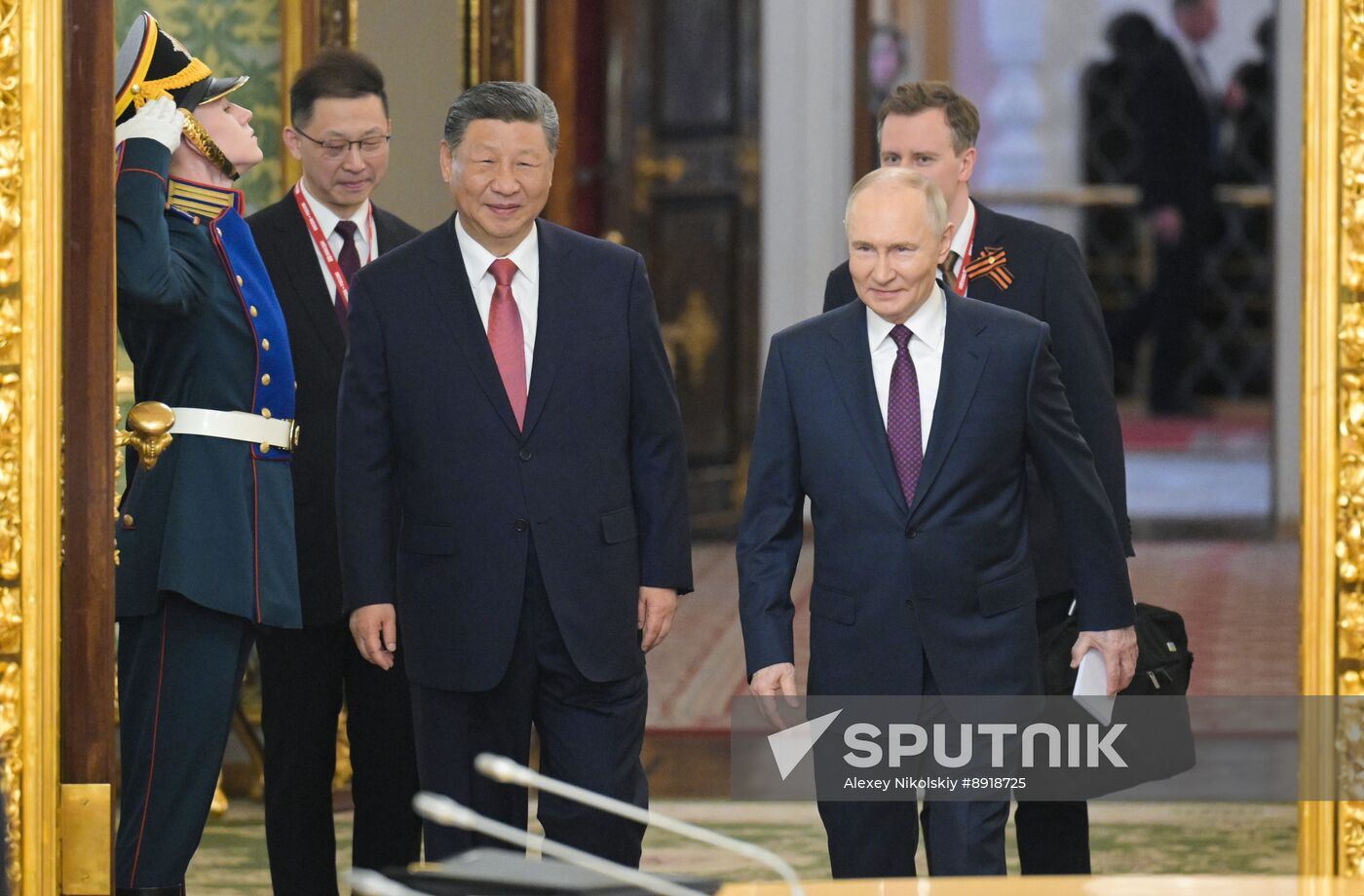 President of China Xi Jinping's official visit to Russia