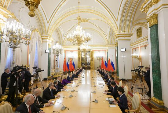 President of China Xi Jinping's official visit to Russia