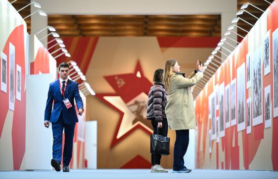 International Press Center covering 80th Anniversary of Victory in Great Patriotic War