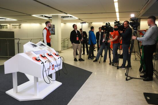 International Press Center covering 80th Anniversary of Victory in Great Patriotic War