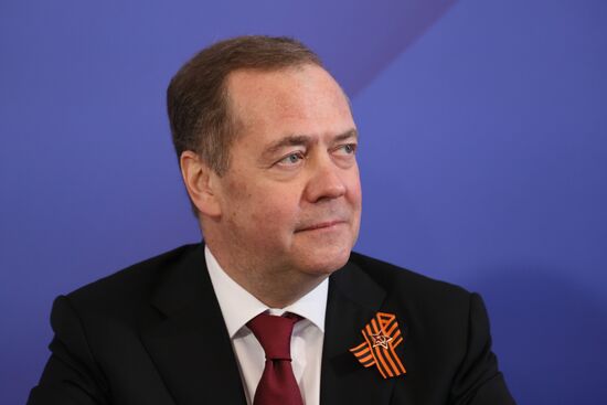 Russia Medvedev Veterans