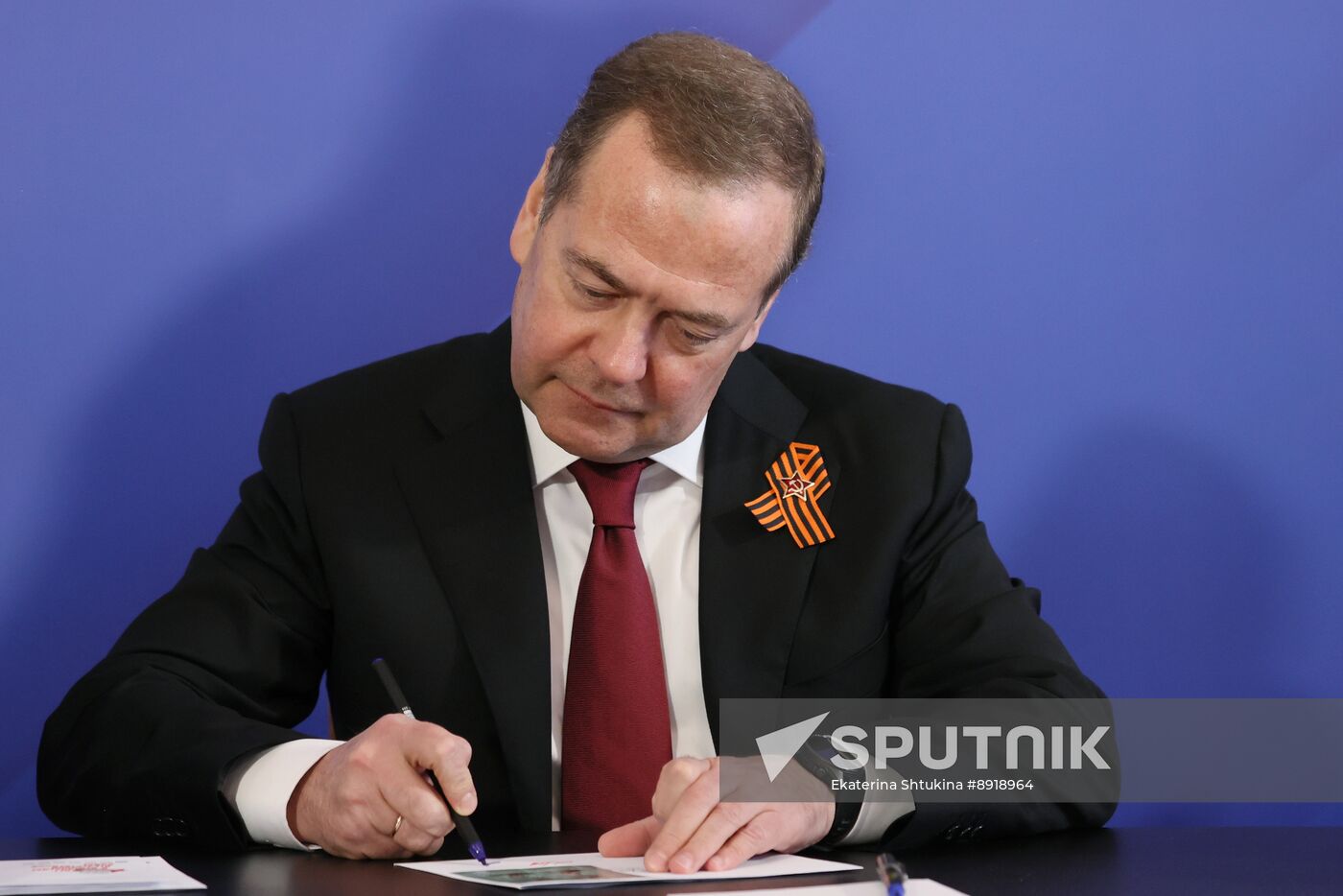 Russia Medvedev Veterans