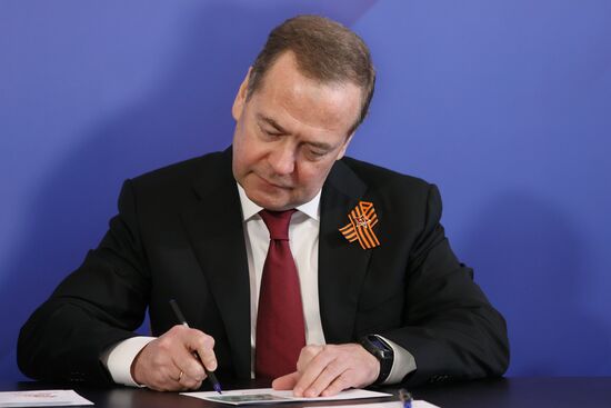 Russia Medvedev Veterans