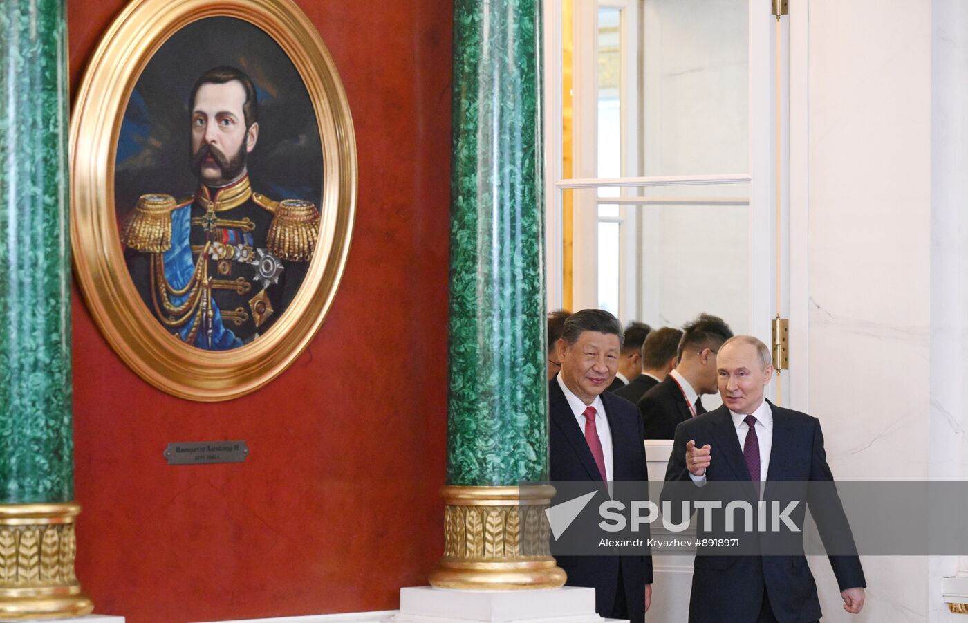 President of China Xi Jinping's official visit to Russia