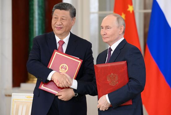 President of China Xi Jinping's official visit to Russia