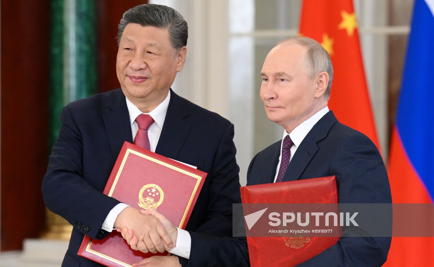 President of China Xi Jinping's official visit to Russia