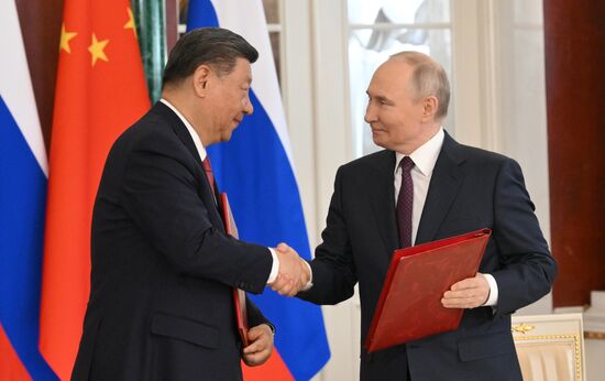 President of China Xi Jinping's official visit to Russia