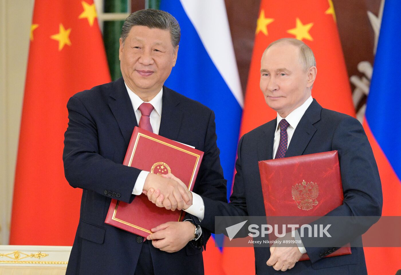 President of China Xi Jinping's official visit to Russia
