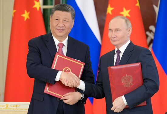 President of China Xi Jinping's official visit to Russia