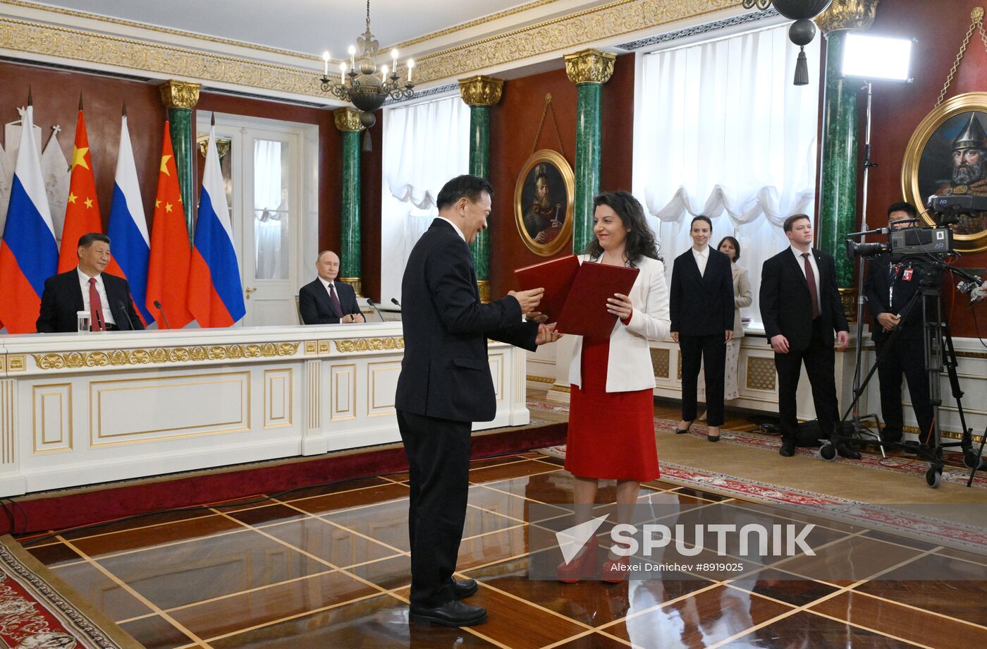 President of China Xi Jinping's official visit to Russia