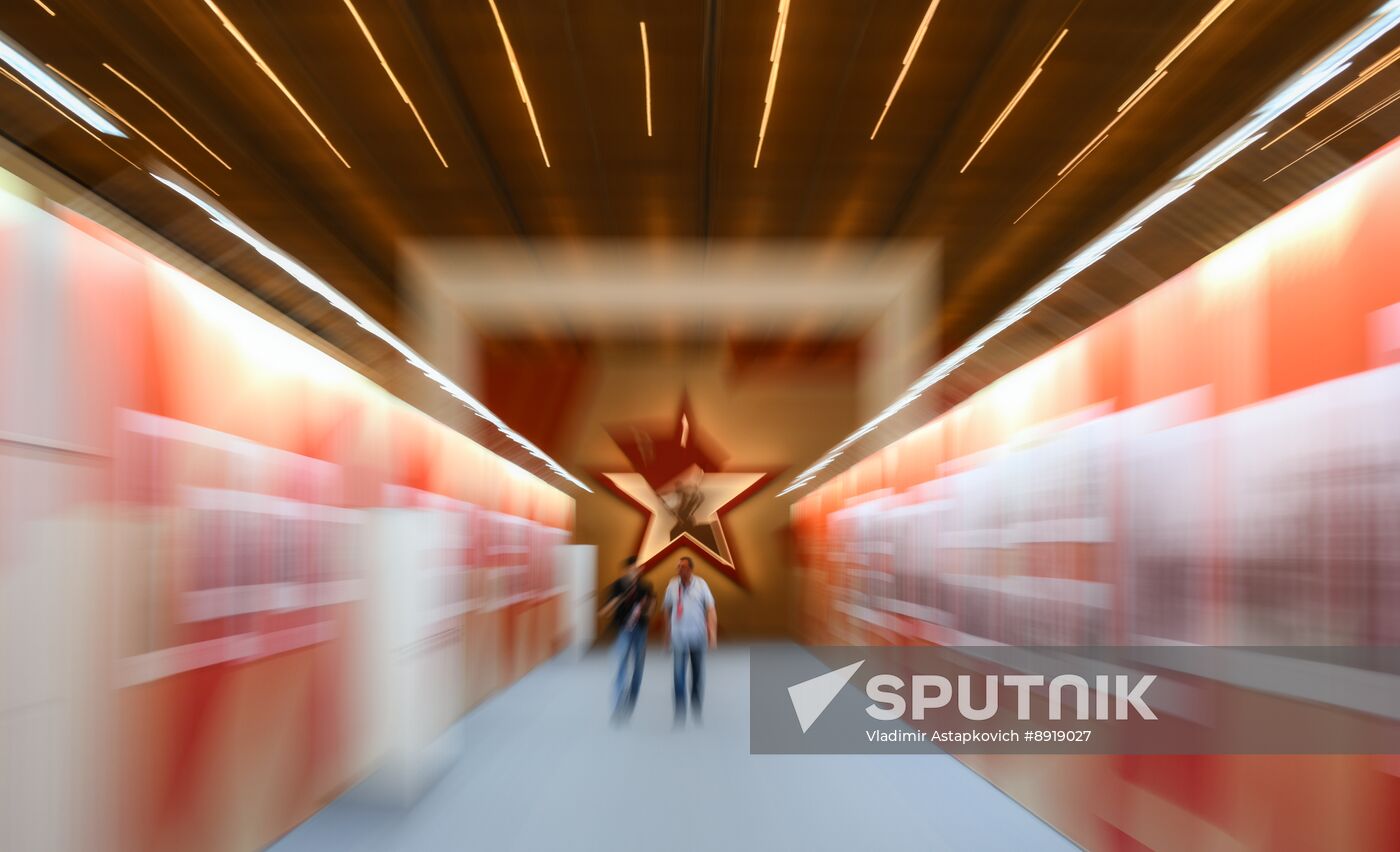 International Press Center covering 80th Anniversary of Victory in Great Patriotic War
