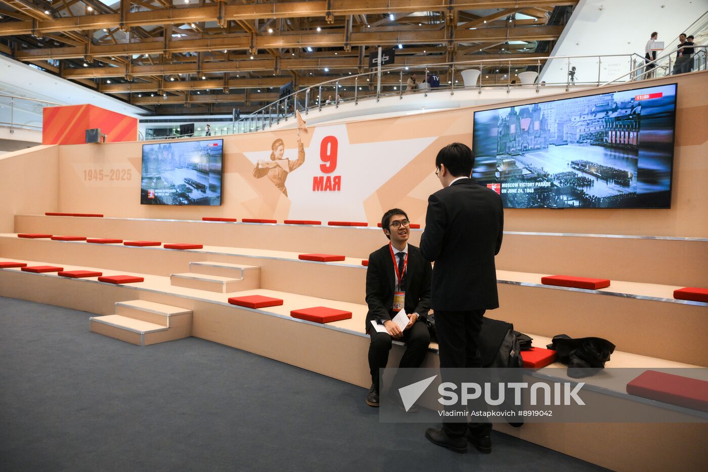 International Press Center covering 80th Anniversary of Victory in Great Patriotic War