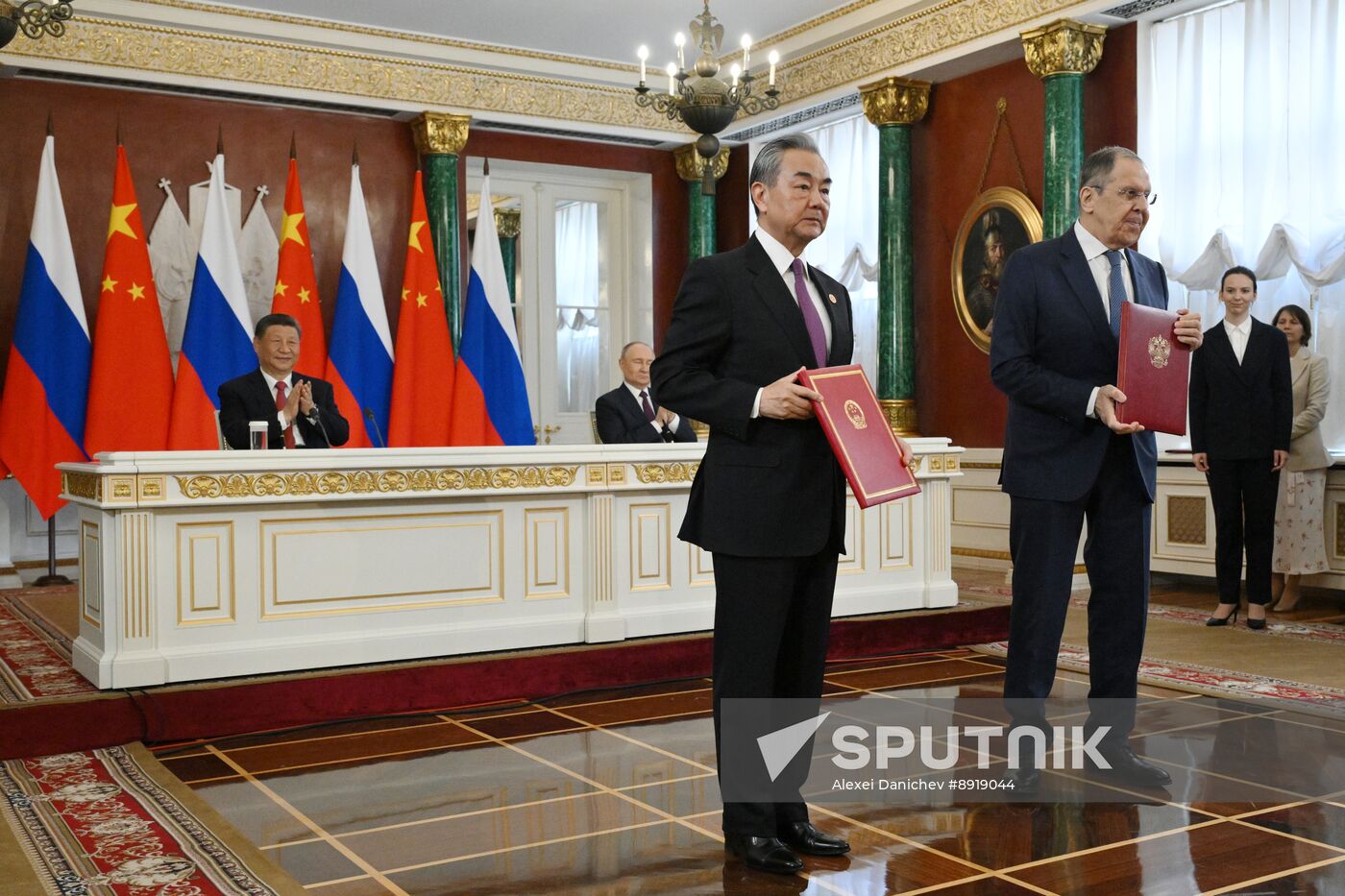 President of China Xi Jinping's official visit to Russia