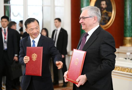 President of China Xi Jinping's official visit to Russia
