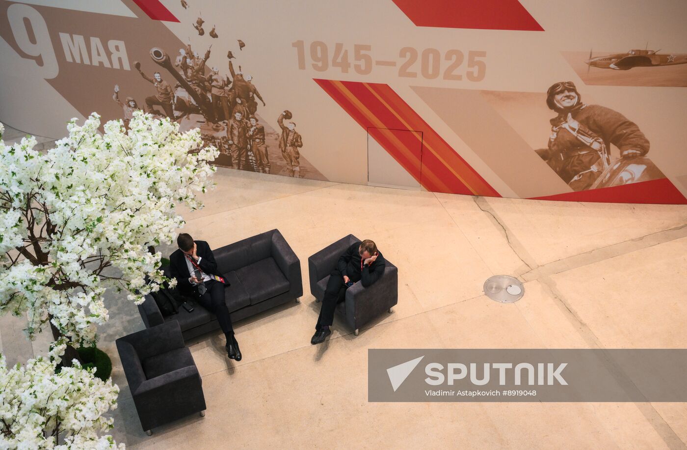 International Press Center covering 80th Anniversary of Victory in Great Patriotic War
