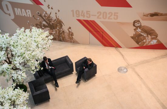 International Press Center covering 80th Anniversary of Victory in Great Patriotic War