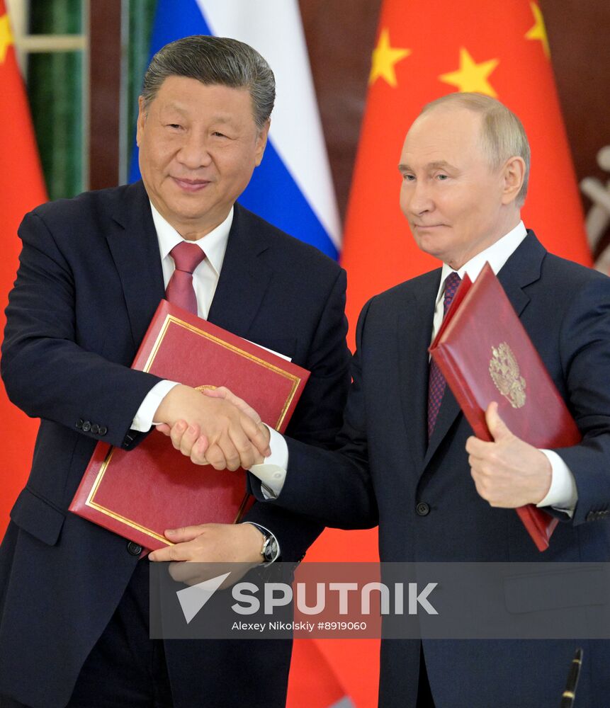 President of China Xi Jinping's official visit to Russia