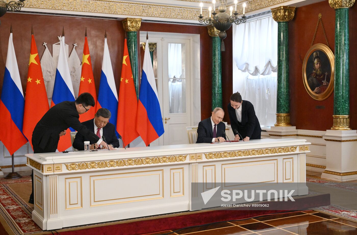 President of China Xi Jinping's official visit to Russia