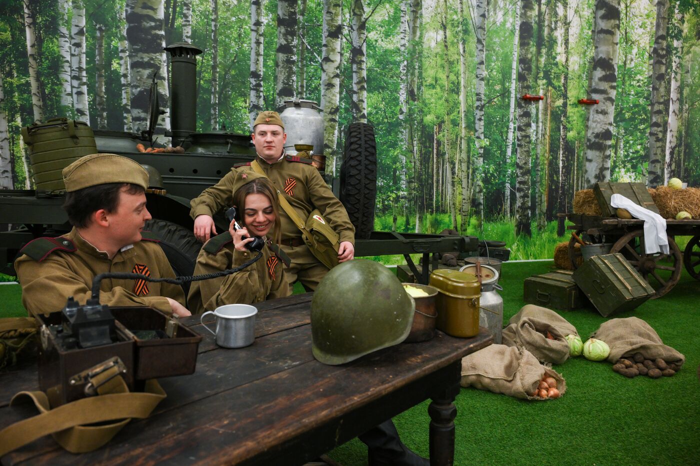 International Press Center covering 80th Anniversary of Victory in Great Patriotic War