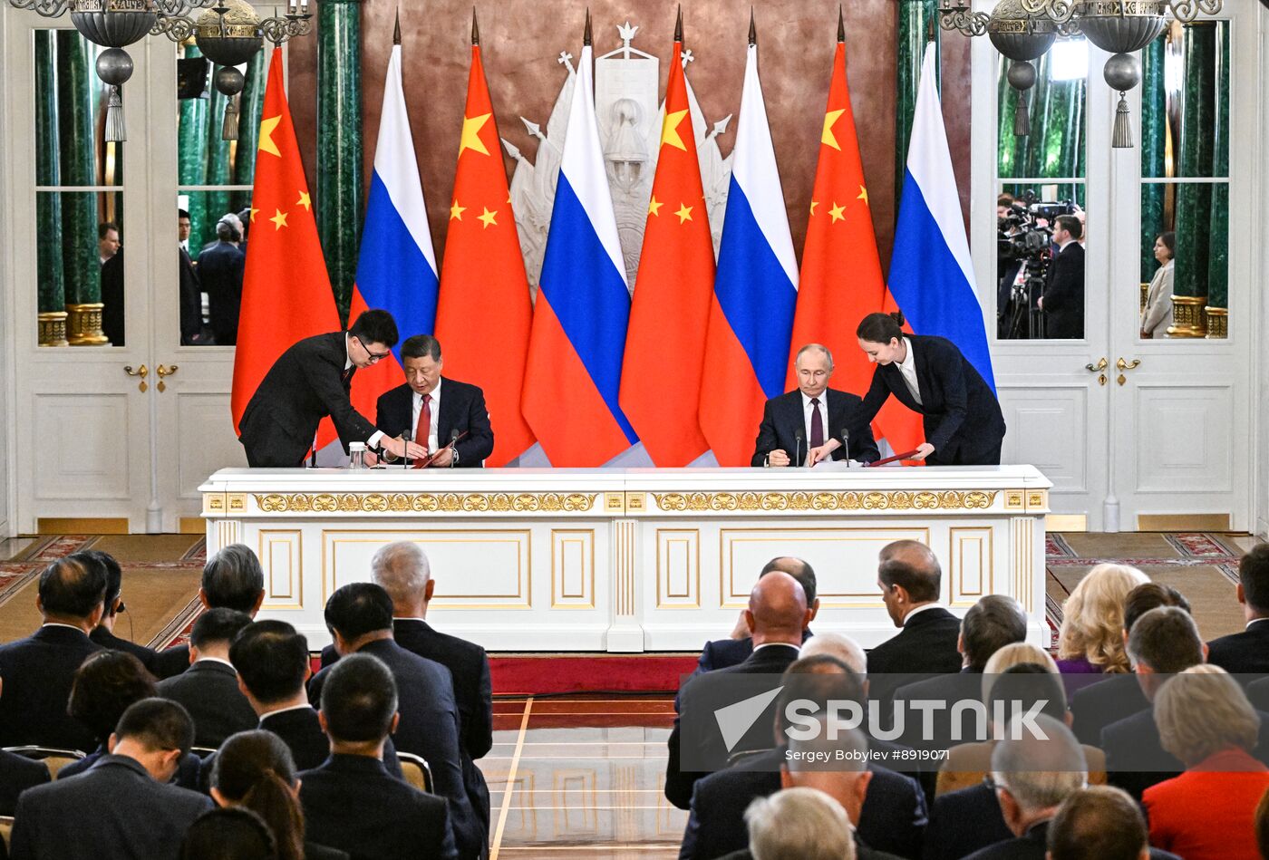 President of China Xi Jinping's official visit to Russia