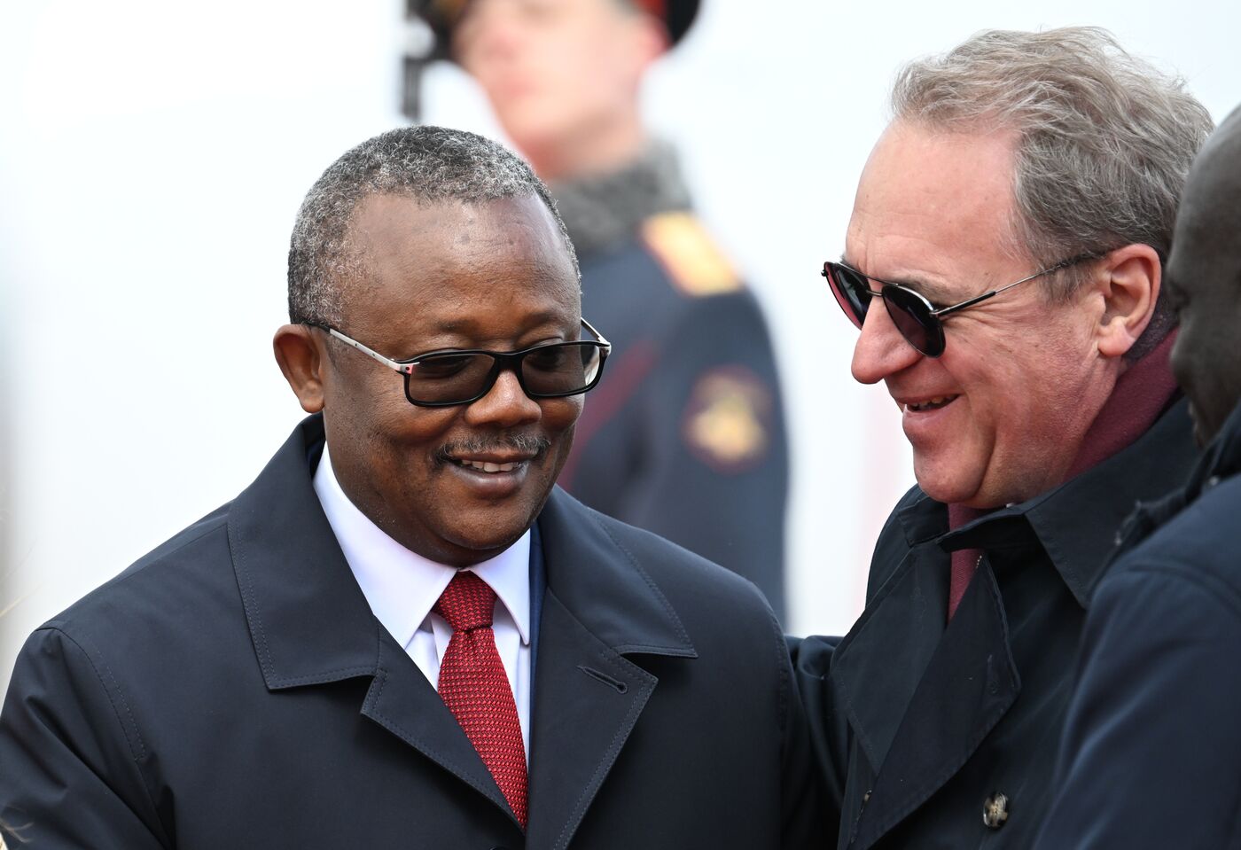 Arrival of President of the Republic of Guinea-Bissau Umaro Sissoco Embalo in Moscow for 80th anniversary of Victory