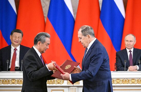 President of China Xi Jinping's official visit to Russia