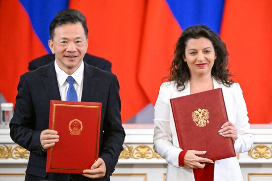 President of China Xi Jinping's official visit to Russia
