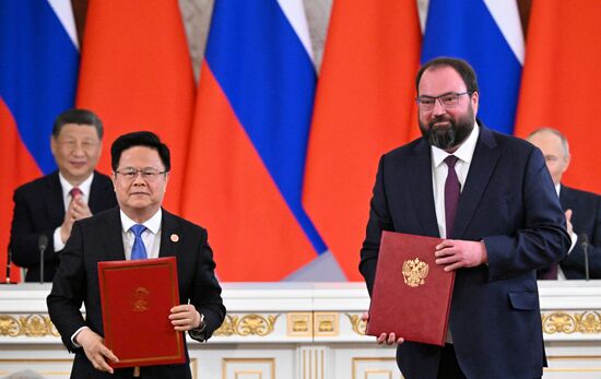 President of China Xi Jinping's official visit to Russia