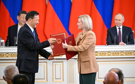 President of China Xi Jinping's official visit to Russia