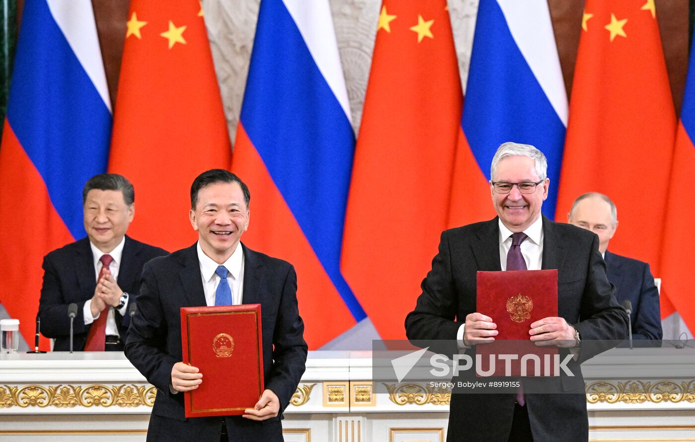 President of China Xi Jinping's official visit to Russia