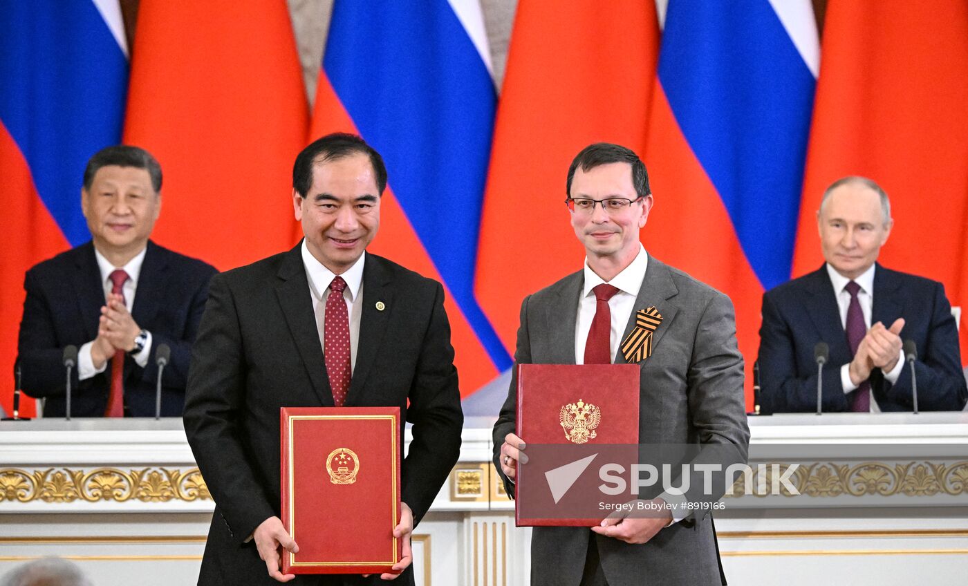 President of China Xi Jinping's official visit to Russia