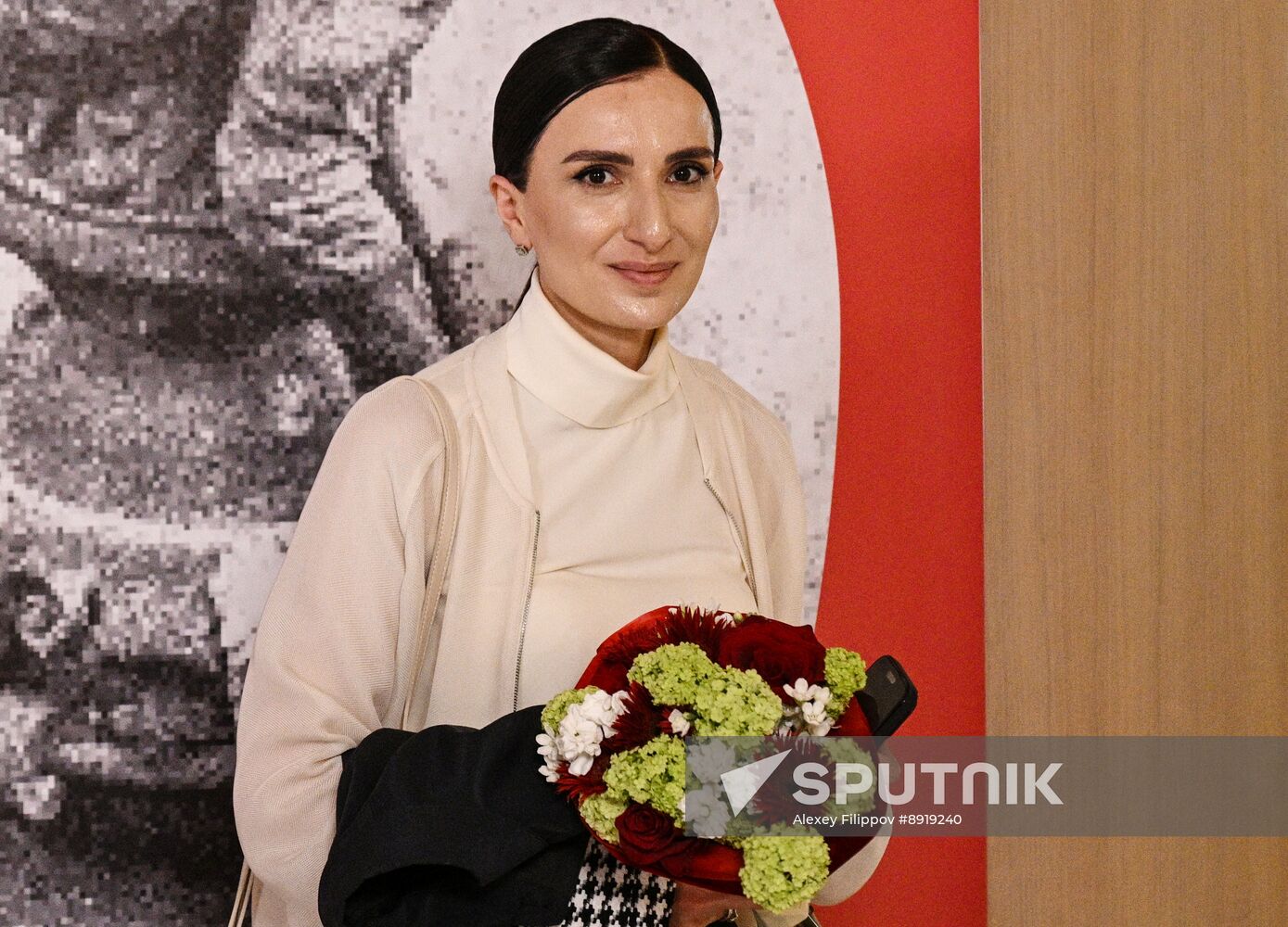 Arrival of President of the Republic of Abkhazia Badra Gunba in Moscow for 80th anniversary of Victory