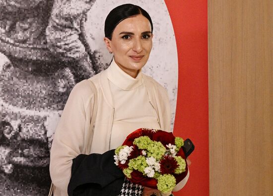 Arrival of President of the Republic of Abkhazia Badra Gunba in Moscow for 80th anniversary of Victory