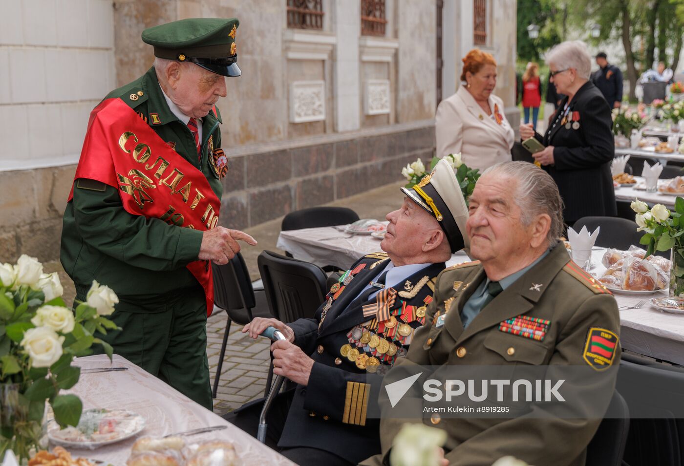 Moldova Transnistria WWII Veterans Congratulations
