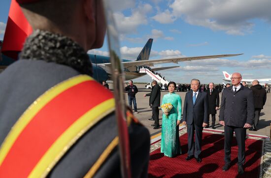 Secretary General of the Communist Party of Vietnam To Lam's official visit to Russia
