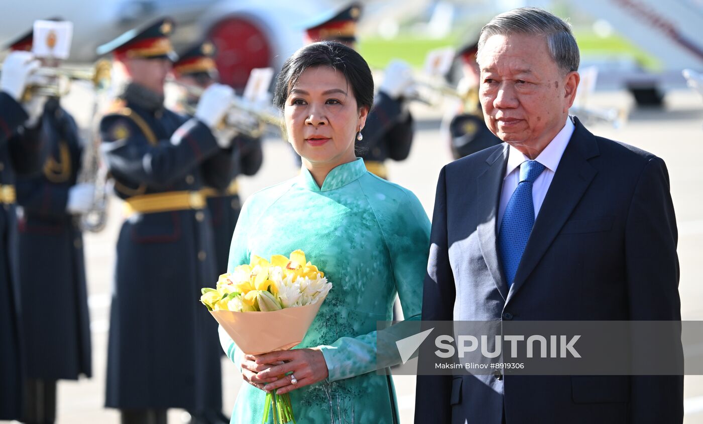 Secretary General of the Communist Party of Vietnam To Lam's official visit to Russia