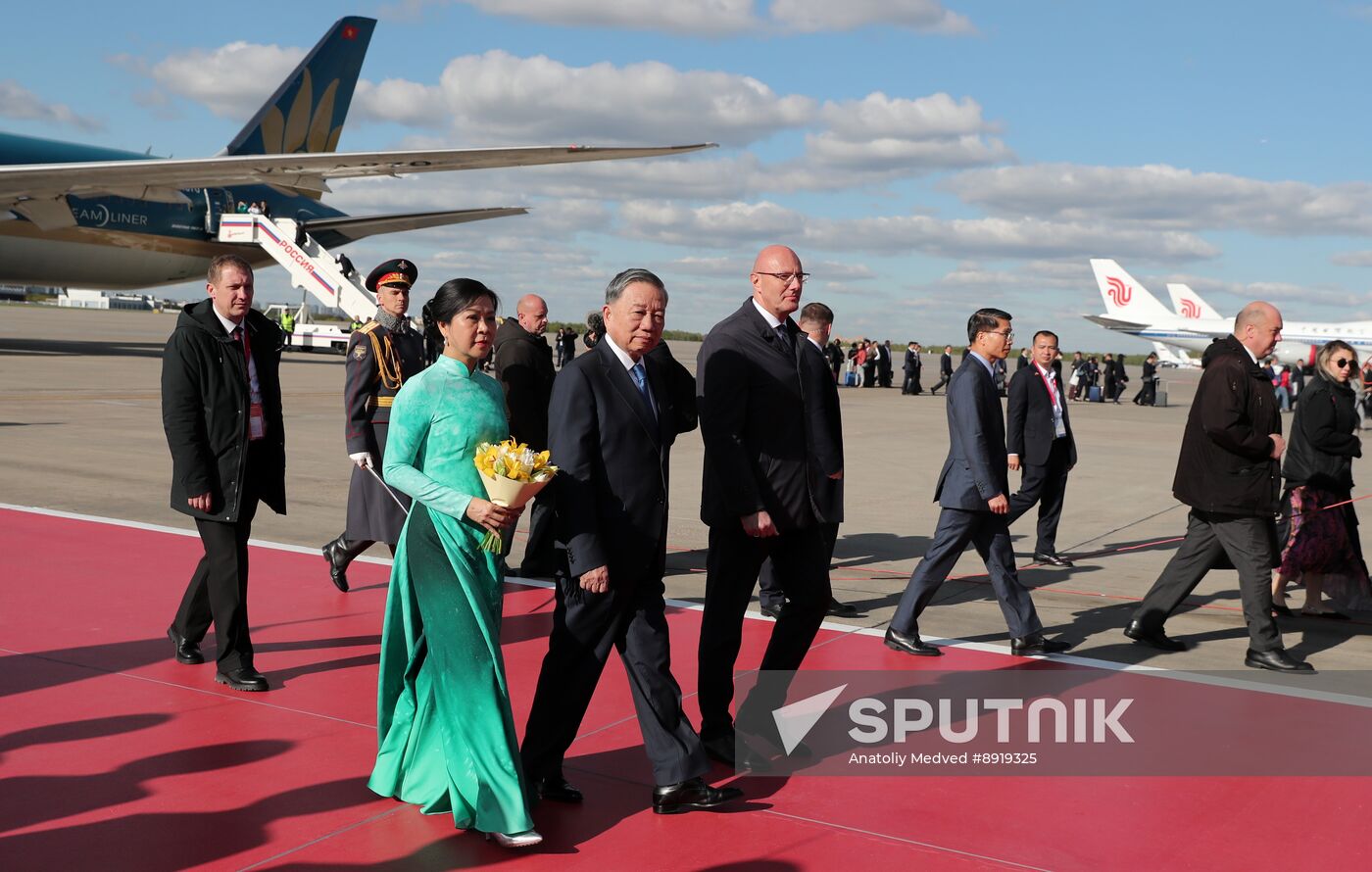 Secretary General of the Communist Party of Vietnam To Lam's official visit to Russia
